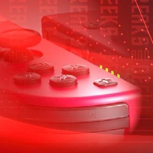 thumbnail secondaire #4 pour Plaque magnétique pour ILV- Jeux Vidéo Rouge- 133x15cm
