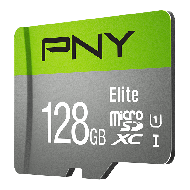 thumbnail secondaire #3 pour PNY Elite 128 Go- Carte Micro SDHC + Adaptateur