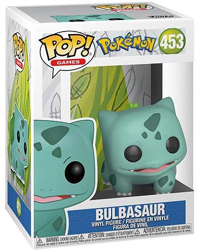 thumbnail secondaire #3 pour Pokémon- Funko POP 453 - Bulbasaur (Bulbizarre)
