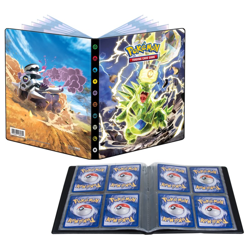 image principale pour Pokémon JCC -  Portfolio (album) de rangement 4 Cases / 20 pages - 80 cartes SV3
