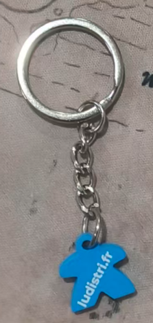 image principale pour Porte Clé Meeple LUDISTRI