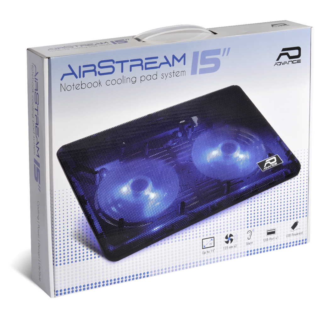 thumbnail secondaire #5 pour Refroidisseur Notebook AirStream 15 pouces