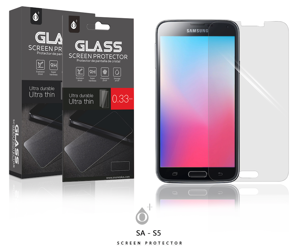 image principale pour Samsung Galaxy S5 Verre Trempé 0.33mm 2.5D