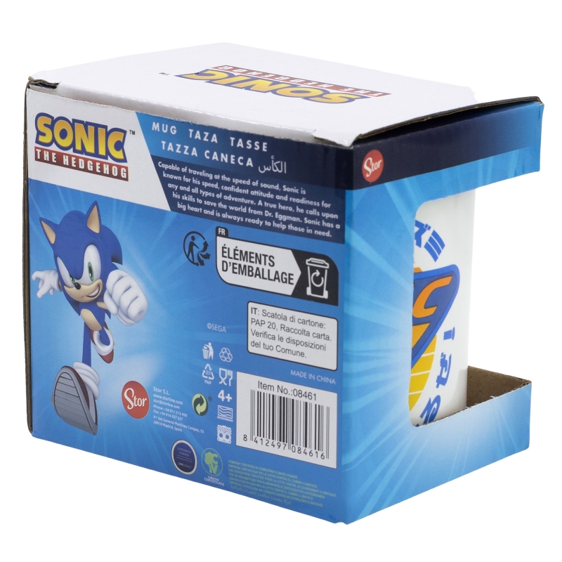 thumbnail secondaire #5 pour Sonic - Mug 325ml - Japan Ya