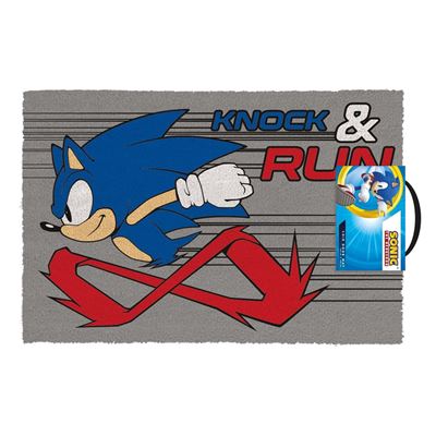 image principale pour Sonic The Hedgehog - Paillasson- Knock and run (40x60)