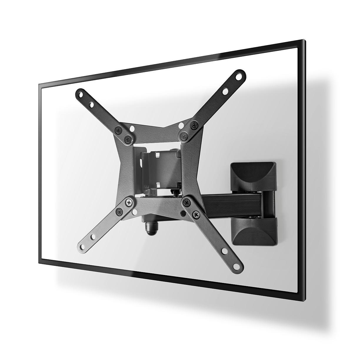image principale pour Support Mural à Mobilité Intégrale pour TV 10 - 32 - Max. 30 kg - 3 Points de Pivot