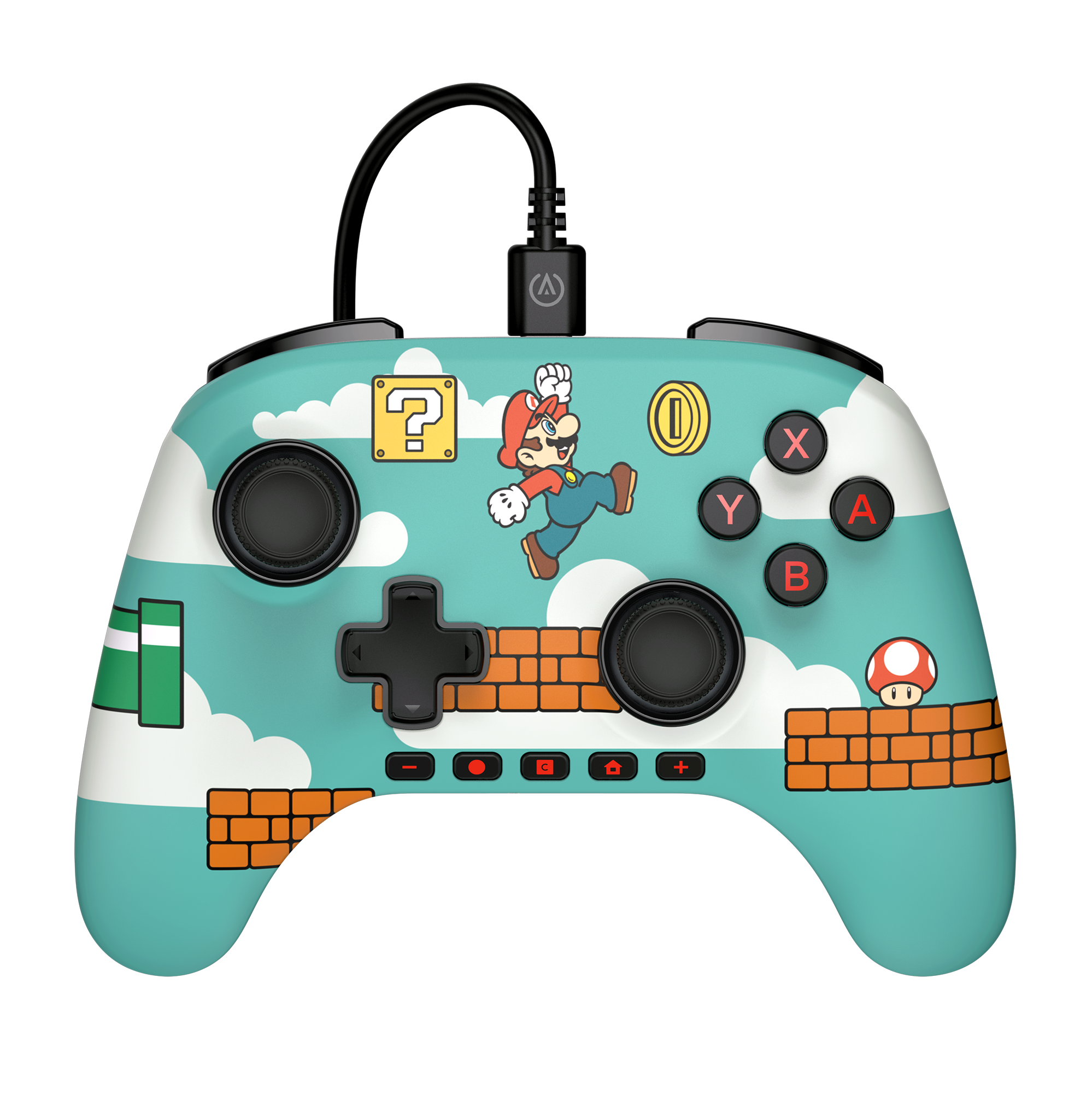 image principale pour SWITCH 2-Manette Filaire Advantage- Mario Time