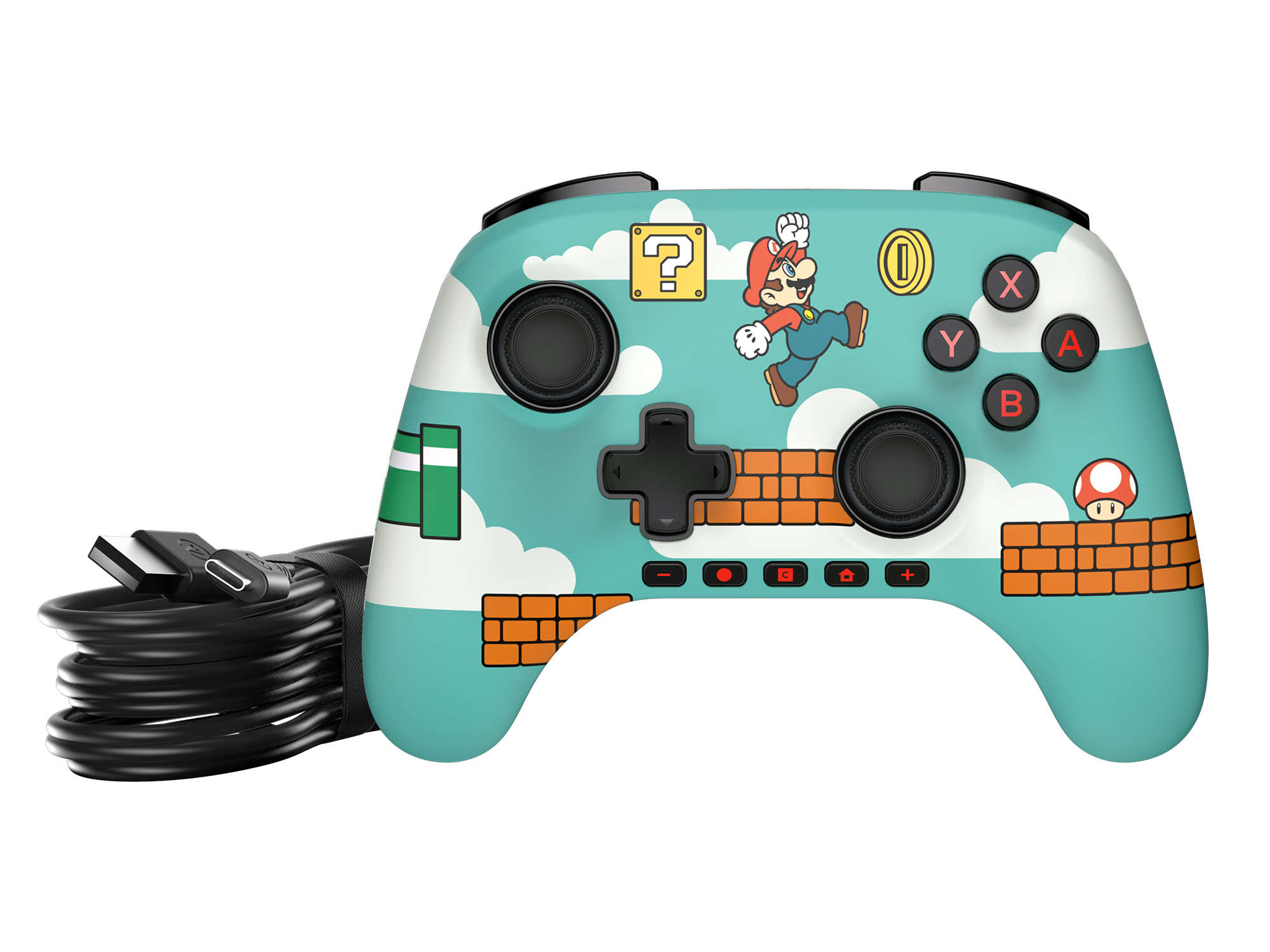 thumbnail secondaire #3 pour SWITCH 2-Manette Filaire Advantage- Mario Time