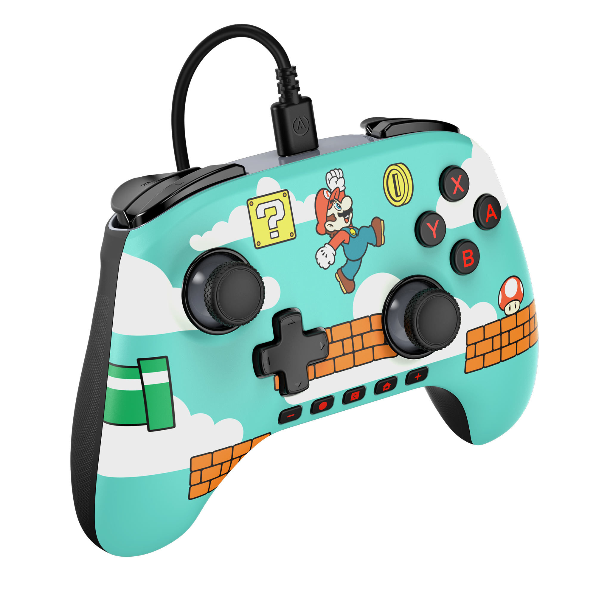 thumbnail secondaire #4 pour SWITCH 2-Manette Filaire Advantage- Mario Time