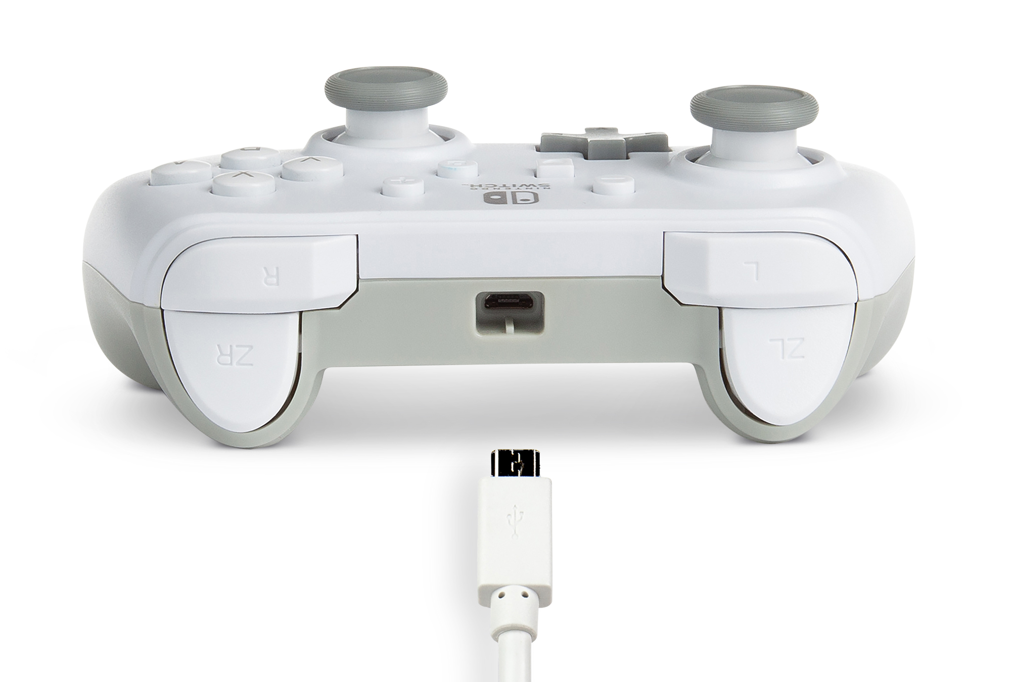 thumbnail secondaire #4 pour Manette pour Switch- Blanc Mat