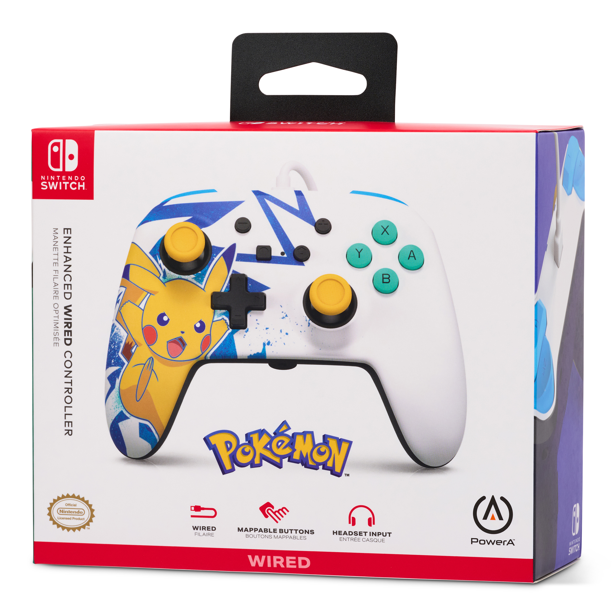 thumbnail secondaire #6 pour Manette Améliorée pour Switch- Pokémon - Pikachu High Voltage