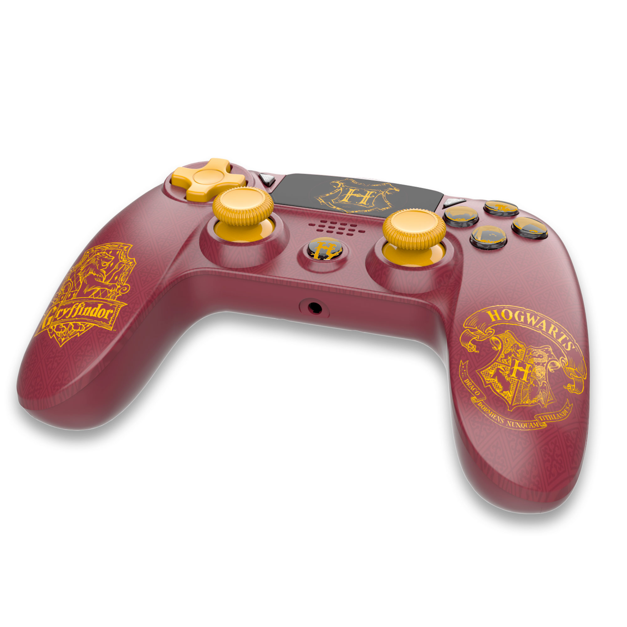 thumbnail secondaire #5 pour Harry Potter - Manette Sans Fil PS4 - Prise Jack - Boutons Lumineux - Gryffondor - Rouge 