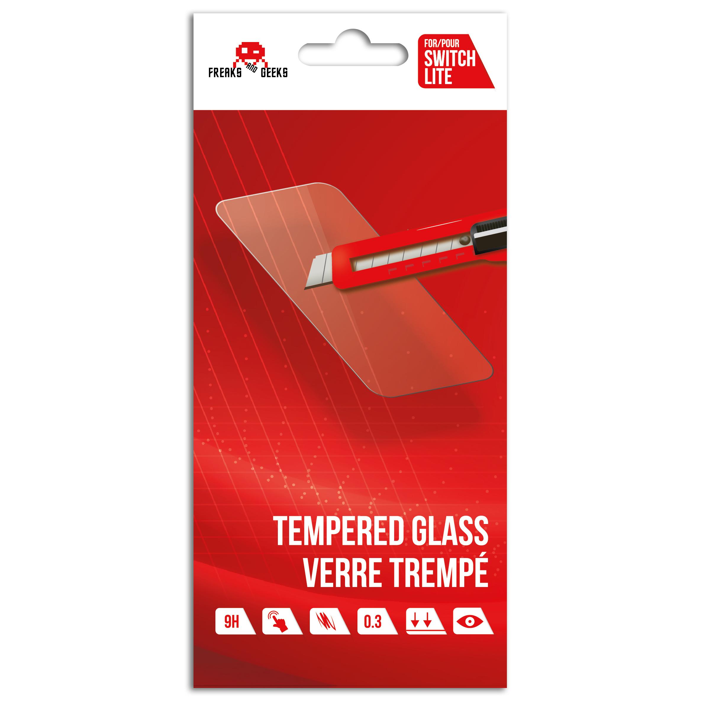 image principale pour Verre trempé pour Nintendo Switch Lite