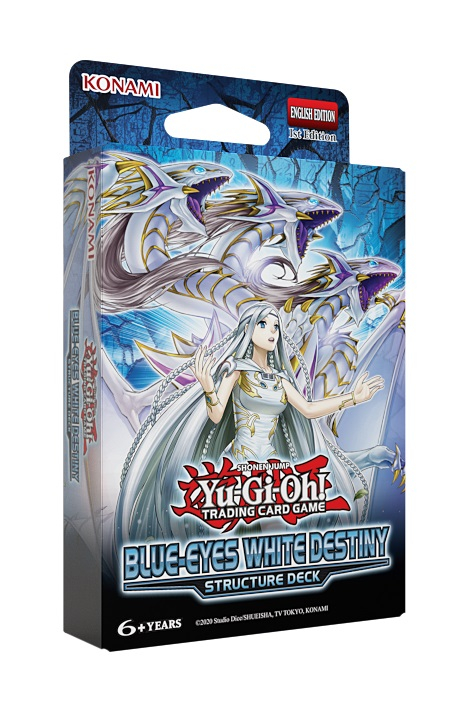 thumbnail secondaire #3 pour Yu-Gi-Oh! JCC - Display de Deck de structure La Destinée blanche aux yeux bleus (8 decks)