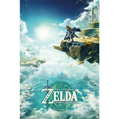 image principale pour Zelda - Maxi Poster Tear of the Kingdom- Hyrule ciel 61cm x 91.5cm