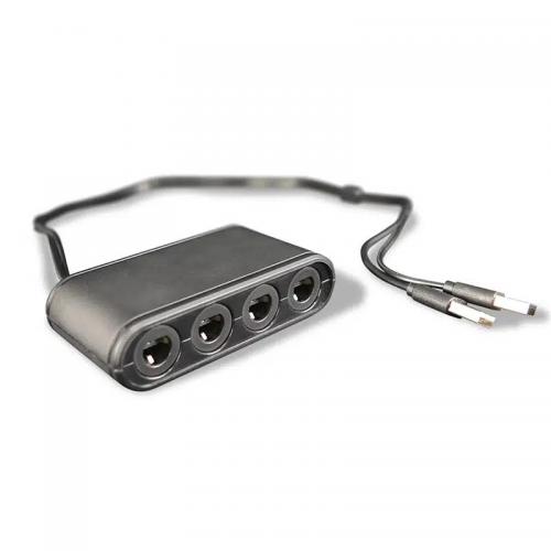Adaptateur 4 Manettes Game Cube sur Switch et Wii U - SteelPlay