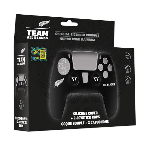 image principale pour All Blacks -Coque Silicone pour Manette PS5 
