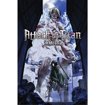 image principale pour Attack on Titan - Maxi Poster - Female Titan Approaches(61cm x 91.5cm)