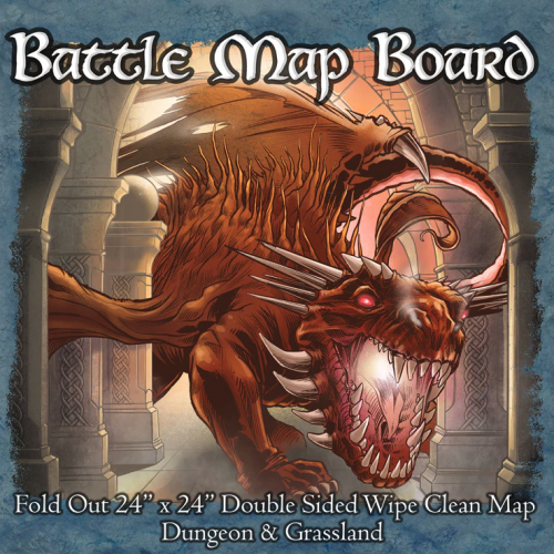 image principale pour Battle Map Board - Dungeon & Grassland