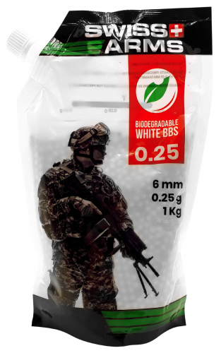 image Billes 0,25g BIO Swiss Arms Haute Qualité 1kg / 4000