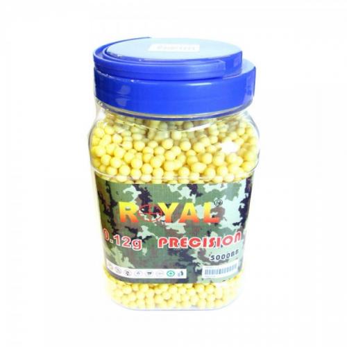 image Billes - Royal precision 0,12g - 5000 pcs (Jaune)