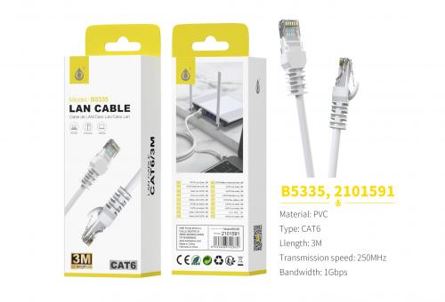 Câble Ethernet RJ45 - 3 M - B5335 - Blanc