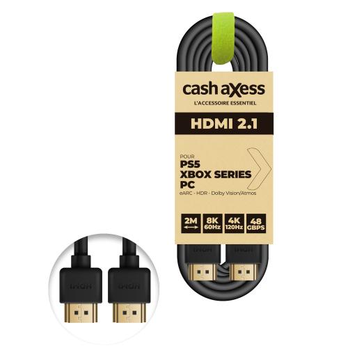 Cable HDMI  8K / 2.1 - 2M - Cash Axess