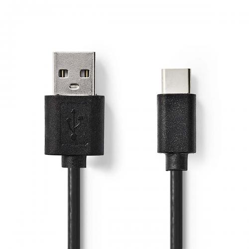 image Câble Type C 1m- USB2- 480Mbps (sans emballage VRAC)