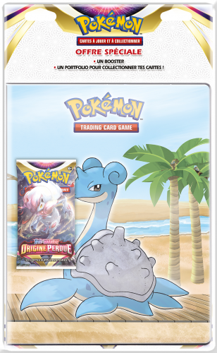 image principale pour Pokémon JCC - FR - Epée et Bouclier 11- Kit de Collection Portfolio A4 + Booster Origine Perdue FR