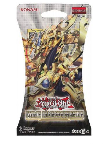 image principale pour Cartes Yu-Gi-Oh! JCC -FR Pack de Booster Force dimensionnelle (Blister Cartonné à l’unité ) FR