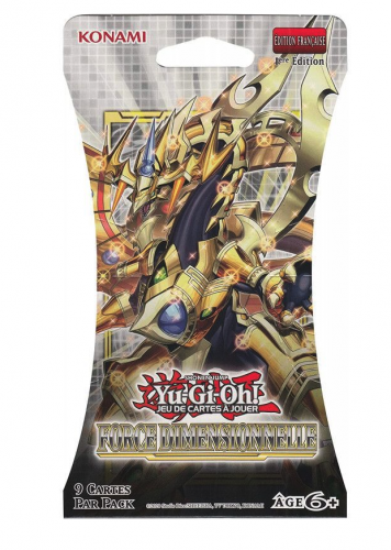 image Cartes Yu-Gi-Oh! JCC -FR Pack de Booster Force dimensionnelle (Blister Cartonné à l