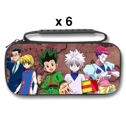 image Carton de 6 sacoches Hunter X Hunter taille XL pour Switch et Switch Oled - Groupe