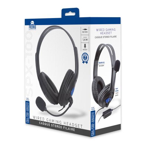 image Casque double SPX-100 PS5/PS4/XBOXONE/ SeriesX/ SWITCH + Micro Noir