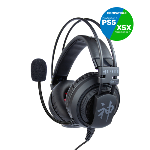 image principale pour Casque Gaming Universel GENBU avec micro rotatif et 3.5mm Plug-and-Play