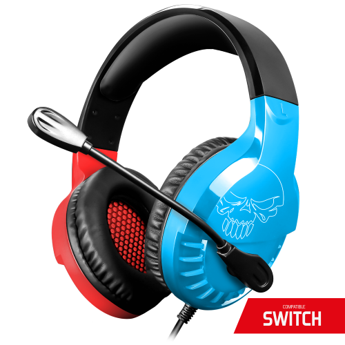 image Casque PRO H3 micro SWITCH /PS4 / XBOXONE PRO-SH3  bleu/rouge