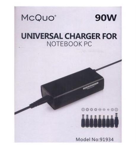 image Chargeur Universel  - 9 Embouts pour Notebook PC - 90W  - Noir 