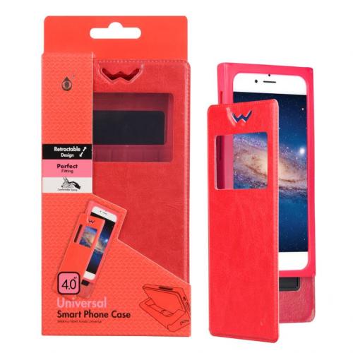 image Coque Universelle 5,5 pouces Rouge