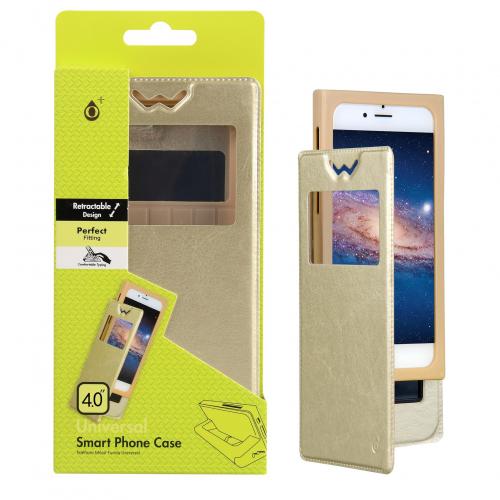 Coque Universelle 5 pouces pour téléphone portable Dorée