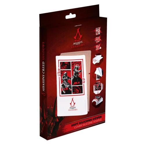 Cover Silicone Souple - PS5 Slim - Manga - Assassin's Creed Shadows