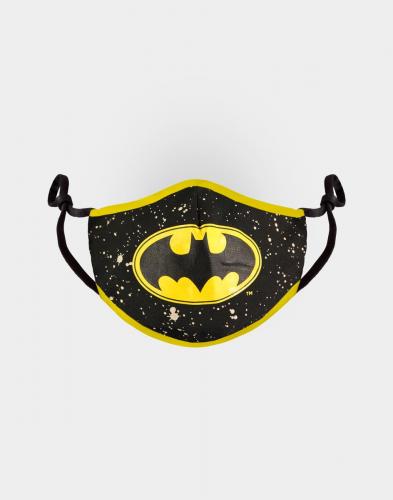 DC Comics- Masque ajustable- Batman – Noir et jaune