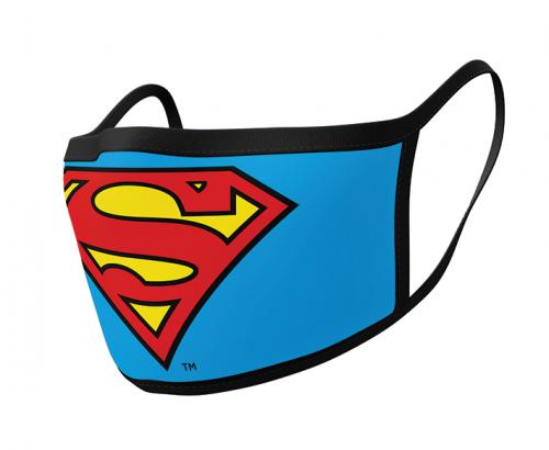 image principale pour DC Comics- Masque ajustable- Superman – Logo- Lot de 2