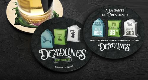 image principale pour Deadlines - Lot de 8 sous-bocks