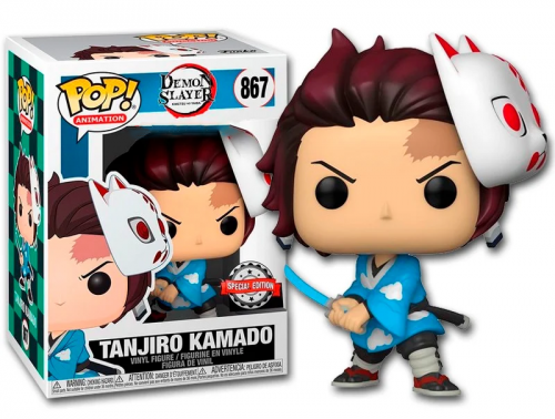 image Demon Slayer - Funko POP 867 - Tanjiro Kamado w/Mask (Edition Special)