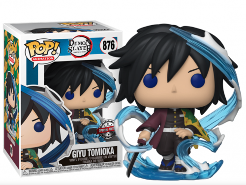 image Demon Slayer - Funko POP 876 - Giyu Tomioka (Aléatoire Edition Special)