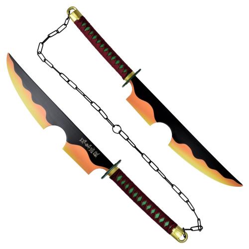 Épée ornementale - inspiré des épées de Tengen Uzui Nichirin (Demon Slayer)