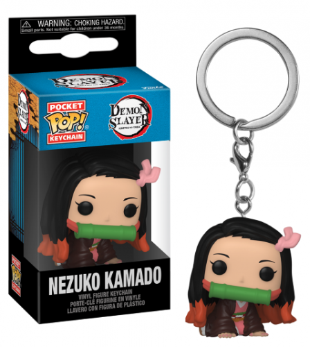 image principale pour Demon Slayer - Porte-clés Funko Pop  –  Nezuko Kamado