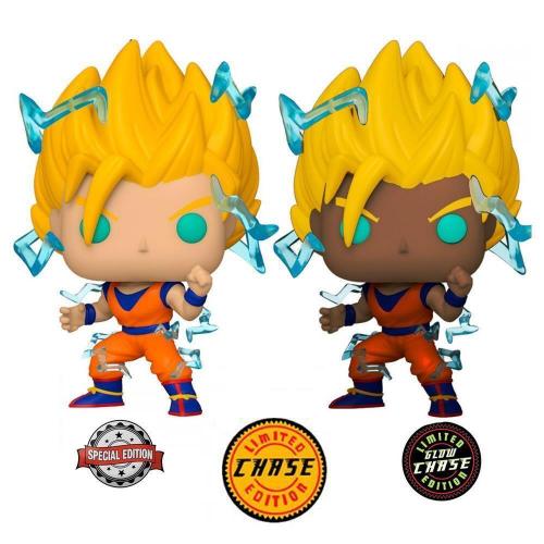 image principale pour Dragon Ball Z - Funko POP 865 - SS2 Goku with Chase (SPECIAL EDITION)