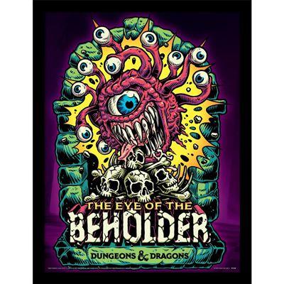 image Dungeons & Dragons-  Poster encadré – (Beholder) - 30cm x 40cm