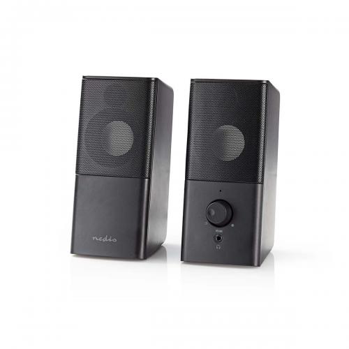 Haut-parleurs de jeu 2.0 - Alimentation par USB - prise 3,5 mm - RMS 6 W