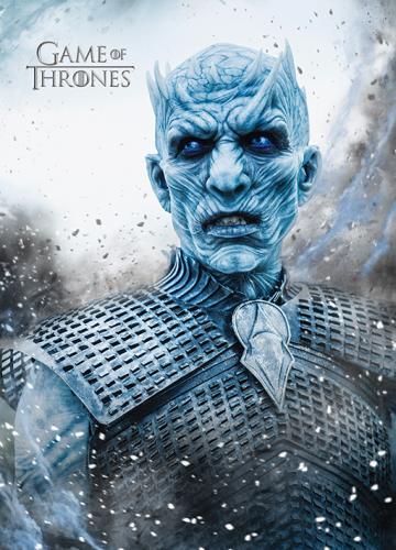 image principale pour Game of Thrones- Carte postale- Le Roi de la Nuit